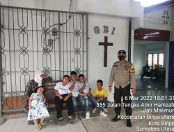 Pam Gereja Rutin Aiptu Benny Asrin, Wujudkan Ibadah Yang Kondusif