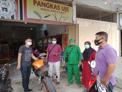 Bhabinkamtibmas Kelurahan Kartini Lakukan Tracing Covid-19