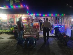 Laksanakan Imbauan Ke Masyarakat, Polsek Selesai Gelar Yustisi Malam Hari