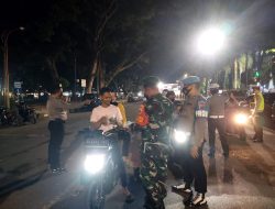Operasi Yustisi Malam Gabungan Polres Binjai Beserta TNI dan Pemko Binjai