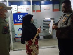Polsek Binjai Kota Gelar yustisi Malam dan Berikan Imbauan Ke Masyarakat