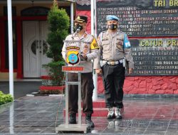 Waka Polres Binjai : Kejar Pencapaian Vaksinasi Bagi Masyarakat, Ingatkan Jajarannya Pada Apel Pagi