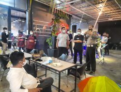 Kasat Lantas Polres Binjai Imbau Ke Pengujung cafe Patuh Prokes