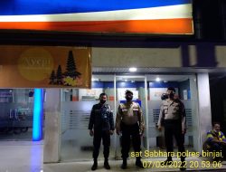 Patroli Malam Sat Samapta Polres Binjai Cegah Terjadinya Guantibmas