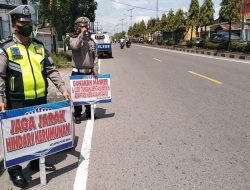 Satgas Pre-emtif Laksanakan Kegiatan Ops Keselamatan Toba-2022  Polres Binjai