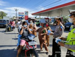 Polres Binjai dengan Instansi Terkait Gelar Ops Yustisi, Imbau Masyrakat Patuh Prokes