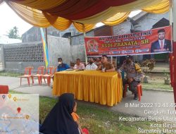 Bhabinkamtibmas Kelurahan Cengkeh Turi AIPTU Suyatno Hadiri Kegiatan Reses Anggota DPRD