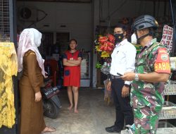 Deteksi Dini, Personil Polsek Binjai Timur Dan Babinsa Dampingi Pustu SM.REJO Tracing Warga Terpapar Covid-19