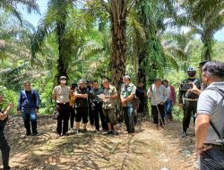 Kapolsek Sei Bingai Pimpin Pengamann Eksekusi Lahan di Desa Kuta buluh Kec.Sei Bingai