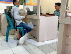 Poksek Binjai Polres Binjai Terima Laporan Pencurian Beras