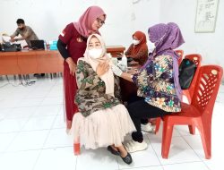 Pencapaian Percepatan Vaksinasi Desa Sendang Rejo Wilkum Polsek Binjai