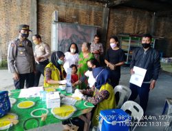 Kapolsek Binjai Timur pantau langsung pelaksanaan vaksinasi