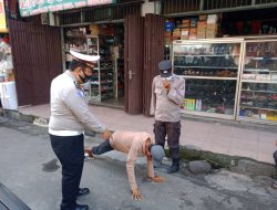 Polsek Binjai Kota Gelar Ops yustisi, terapkan Prokes