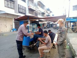 Personil polsek binjai kota melaksanakan kegiatan Ops Yustisi