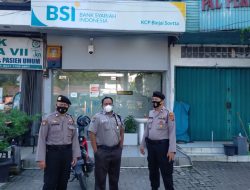 Personil Pam Obvit Sat Samapta Polres Binjai melaksanakan patroli dialogis