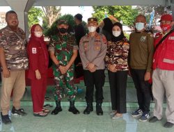 Kapolsek Binjai Kota Hadiri Kegiatan Bhakti Sosial Donor Darah yang diselenggarakan oleh GM KB FKPPI PC 0203 Kota Binjai dan bekerjasama dengan PMI Binjai – Langkat