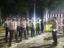 Patroli Gabungan Polres Binjai Di 3 (Tiga) Titik Lokasi Rawan Macet di Wilkum Polres Binjai