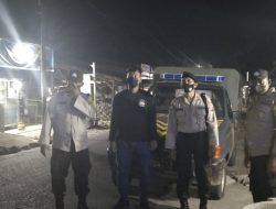 Antisipasi 3C, Polsek Sei Bingai Patroli Malam Rutin
