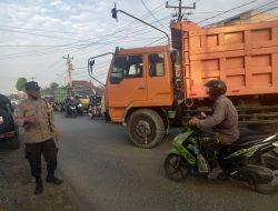 Jaga Kamseltibcar, Polsek Binjai Barat Pengaturan Lalin Pagi Hari