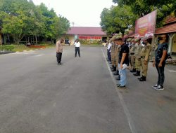 Operasi Yustisi Rutin Gabungan Polres Binjai Laksanakan Razia Masker