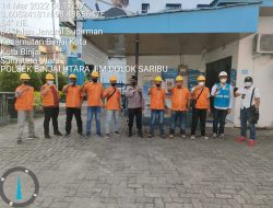 Aiptu JM Dolok Saribu Polsek Binjai Utara Dampingi Petugas PLN Dalam Operasi P2TL