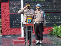 Kapolres Binjai Pimpin Apel Gabungan Polres Binjai Dan Jajaran