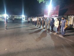 Polres Binjai dan Instansi Terkait Gelar Operasi Yustisi Malam Imbau Warga Patuh Prokes