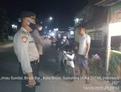 Polsek Binjai Barat Laksanakan Patroli Malam Pastikan Situasi Tetap Aman