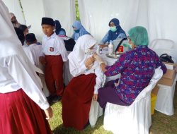 Kegiatan Gebyar Vaksin Ke. 2 bagi siswa Tingkat SD Sekota binjai Usia 6-11 tahun