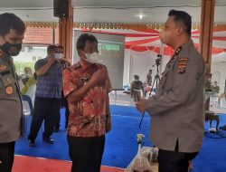 Kapolres Dan Walikota Binjai Beserta Pamatwil Pantau Langsung Giat Vaksinasi