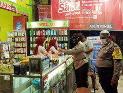 Kanit Binmas IPTU FATMIATUN Pimpin Pelaksaan Operasi Yustisi Malam