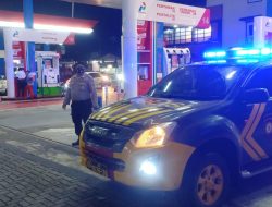 Sat Samapta Polres Binjai patroli Blue light Antisipasi 3C dan obyek vital