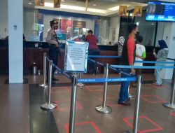 Pam Obvit Samapta Polres Binjai Laksanakan Pengamanan Di Bank BRI, Pastikan Perbankan Aman