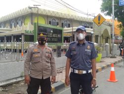 Personil Polsek Binjai Timur Pam Sholat Jumat Ciptakan Rasa Aman