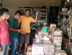 Polsek Sei Bingai Monitoring Stock Minyak Goreng Wilayah Hukum Polsek Sei Bingai
