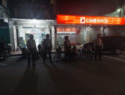 Cegah tindak kejahatan 3C Pam Obvit Sat Samapta Polres Binjai Gelar Patroli Malam