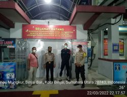 Patroli Rutin Malam Hari Polsek Binjai Barat Antisipasi 3C