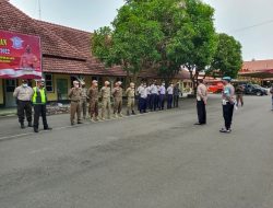 Operasi Gabungan Instansi Terkait Lakukan Razia Masker Wilayah Hukum Polres Binjai