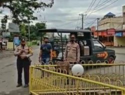 Polsek Selesai Lakukan Public Speaking Imbau Warga Patuh Prokes