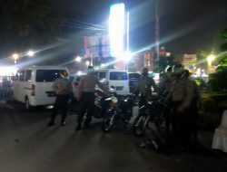 Sat Samapta Pam Obvit Polres Binjai Gelar Patroli Malam Cegah tindak kejahatan 3C