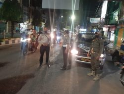Pastikan Aman Dan Kondusif Patroli Blue Light Rutin Polsek Binjai Kota