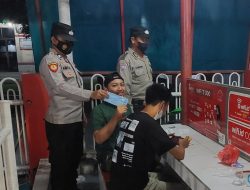 Operasi Yustisi Malam & Giat Kryd Patroli Blue Light  Polsek Binjai Timur