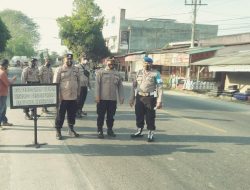 Polsek Binjai Gelar Yustisi Rutin Pagi Depan Mako Polsek Binjai Tertibkan Warga Patuh Prokes
