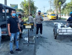 Operasi Yustisi Pagi Hari Polsek Selesai Polres Binjai