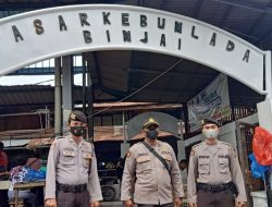 Posko Penanggulangan Covid 19 Pasar Pagi Kebun Lada Sosialisasikan 5M