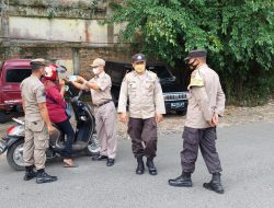 Polsek Binjai Timur Dan Instansi Terkait Bersama Gelar Ops Yustisi Imbau Warga Patuhi Prokes
