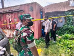 Polsek Binjai Timur Polres Binjai Lakukan Penanganan Penemuan Mayat seorang laki – Laki