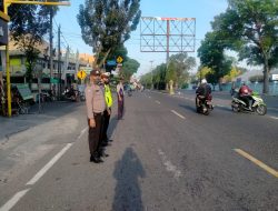 Gatur Pagi Polsek Binjai Timur Wujud Pelayanan Kepada Masyarakat