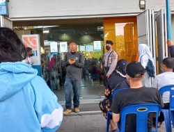 Laksanakan Pam Perbankan|| Pam Obvit Sat Samapta Polres Binjai Beri Rasa Aman Kepada Nasabah