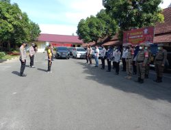 Gabungan Instansi Terkait Polres Binjai Gelar Operasi Yustisi Rutin Tertibkan Warga Prokes Dan Bagi Masker Gratis